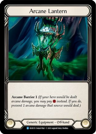 Arcane Lantern [EVR155] (Everfest)  1st Edition Cold Foil-3