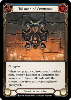 Talisman of Cremation [EVR189] (Everfest)  1st Edition Normal-3