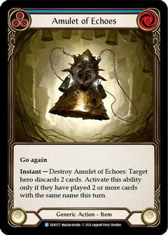 Amulet of Echoes [EVR177] (Everfest)  1st Edition Normal-3