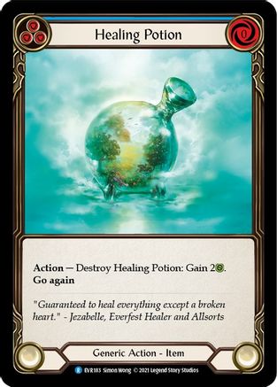 Healing Potion [EVR183] (Everfest)  1st Edition Normal-3