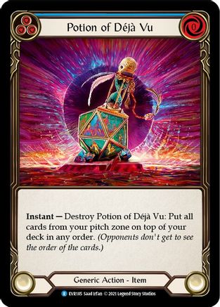 Potion of Deja Vu [EVR185] (Everfest)  1st Edition Normal-3