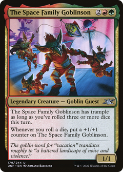 The Space Family Goblinson (UNF-179) - Unfinity Foil-1