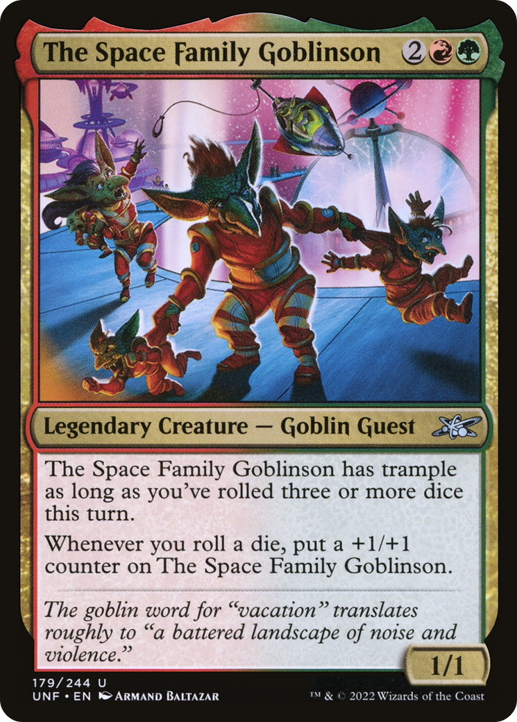The Space Family Goblinson (UNF-179) - Unfinity Foil-1