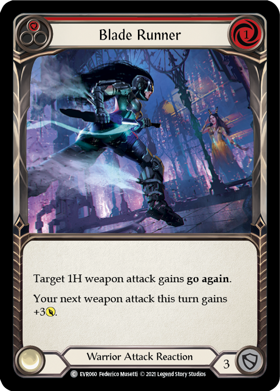 Blade Runner (Red) [EVR060] (Everfest)  1st Edition Normal-2