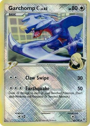 Garchomp C (60/147) (League Promo) [Platinum: Supreme Victors]-1