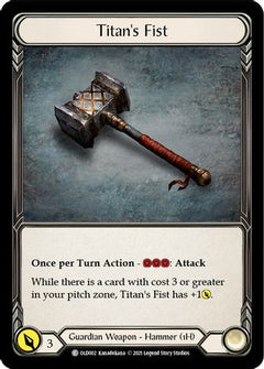 Titan's Fist [OLD002] (Tales of Aria Oldhim Blitz Deck)  1st Edition Normal-1