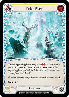 Polar Blast (Yellow) [OLD015] (Tales of Aria Oldhim Blitz Deck)  1st Edition Normal-1