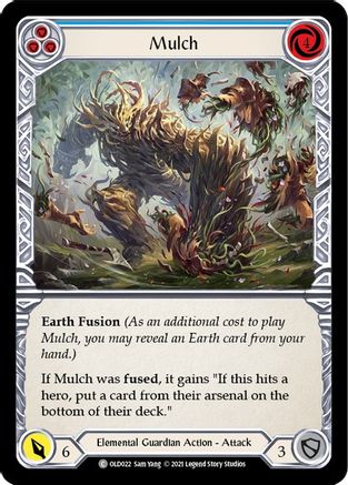 Mulch (Blue) [OLD022] (Tales of Aria Oldhim Blitz Deck)  1st Edition Normal-1
