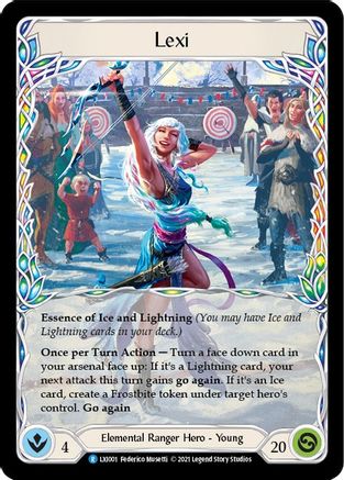 Lexi [LXI001] (Tales of Aria Lexi Blitz Deck)  1st Edition Rainbow Foil-1