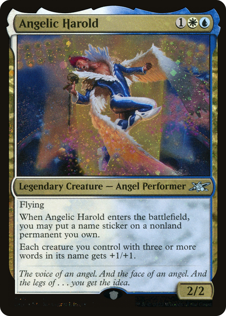 Angelic Harold (Galaxy Foil) [Unfinity]-1