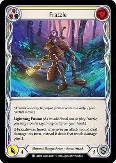 Frazzle (Yellow) [LXI012] (Tales of Aria Lexi Blitz Deck)  1st Edition Normal-1