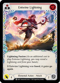 Entwine Lightning (Red) [LXI013] (Tales of Aria Lexi Blitz Deck)  1st Edition Normal-1