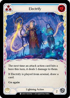 Electrify (Blue) [LXI020] (Tales of Aria Lexi Blitz Deck)  1st Edition Normal-1