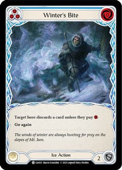 Winter's Bite (Blue) [LXI025] (Tales of Aria Lexi Blitz Deck)  1st Edition Normal-1