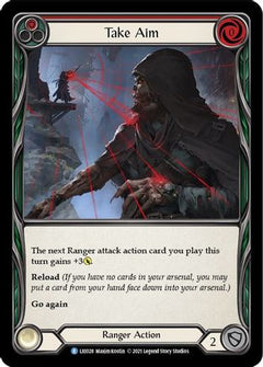 Take Aim (Red) [LXI028] (Tales of Aria Lexi Blitz Deck)  1st Edition Normal-1