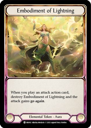 Embodiment of Lightning // Embodiment of Earth [BRI002/BRI003] (Tales of Aria Briar Blitz Deck)  1st Edition Normal-1