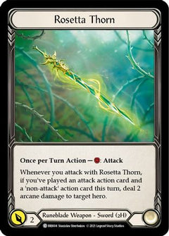 Rosetta Thorn [BRI004] (Tales of Aria Briar Blitz Deck)  1st Edition Normal-1