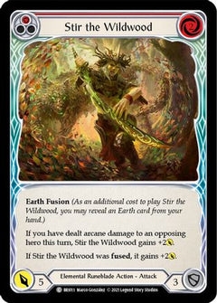Stir the Wildwood (Red) [BRI011] (Tales of Aria Briar Blitz Deck)  1st Edition Normal-1