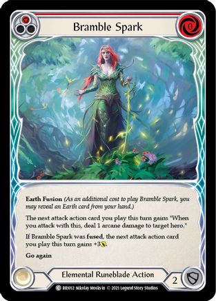 Bramble Spark (Red) [BRI012] (Tales of Aria Briar Blitz Deck)  1st Edition Normal-1