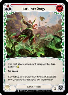 Earthlore Surge (Red) [BRI019] (Tales of Aria Briar Blitz Deck)  1st Edition Normal-1