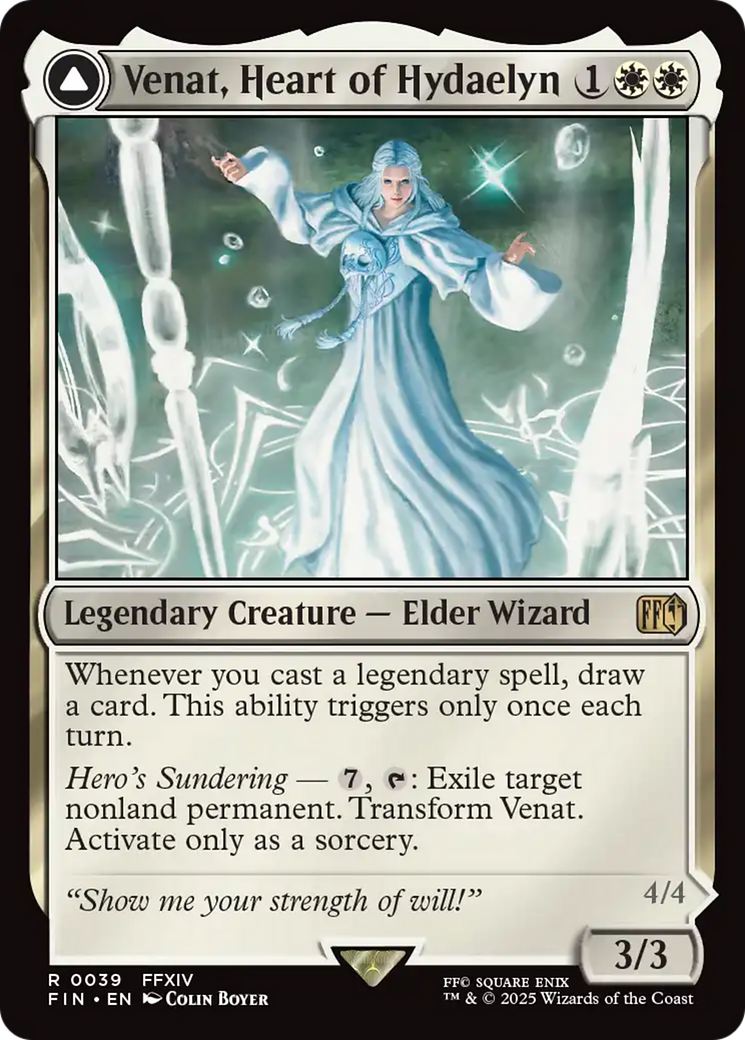 Venat, Heart of Hydaelyn (FIN-039) - FINAL FANTASY Foil-1