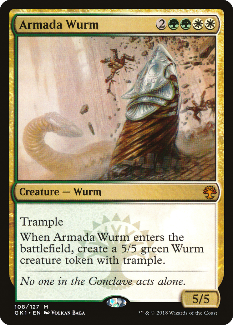 Armada Wurm [Guilds of Ravnica Guild Kit]-1