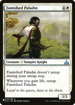 Famished Paladin [The List]-1