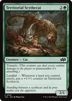 Territorial Scythecat [Foundations Jumpstart]-1