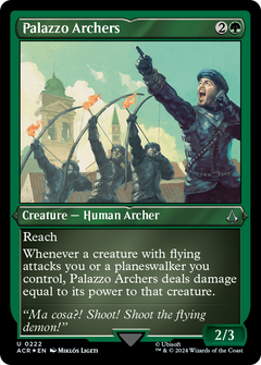 Palazzo Archers (ACR-222) - Assassin's Creed Etched Foil-1