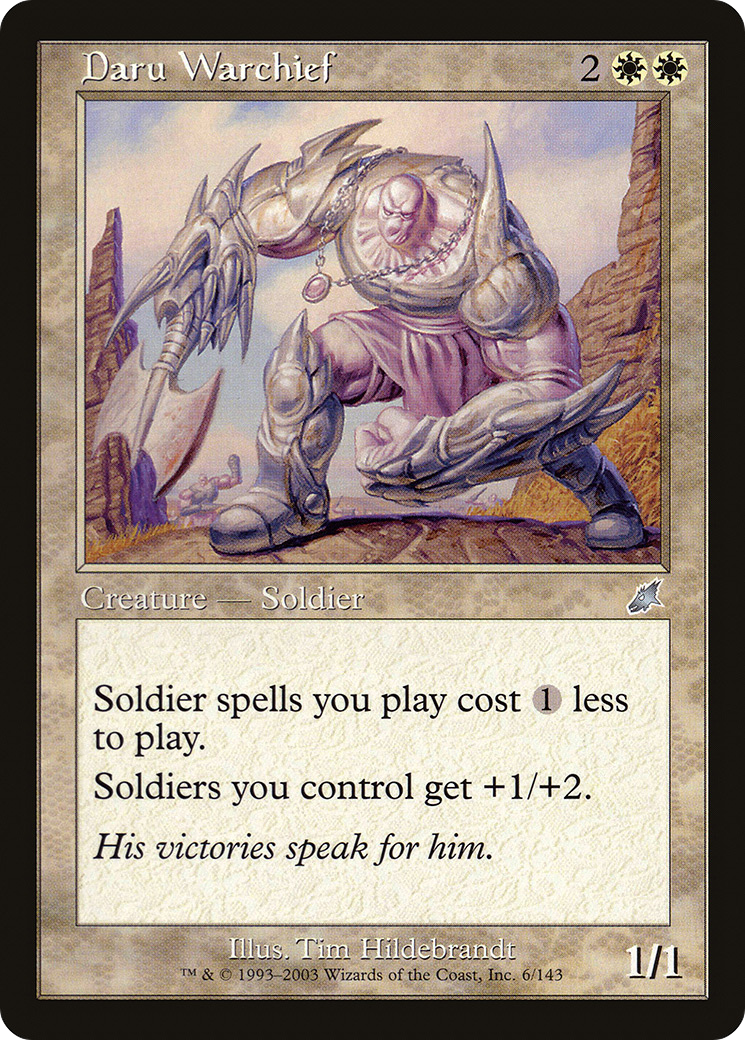 Daru Warchief [Scourge]-1
