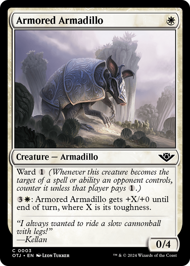 Armored Armadillo [Outlaws of Thunder Junction]-1