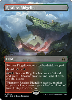 Restless Ridgeline (Borderless) [The Lost Caverns of Ixalan]-1