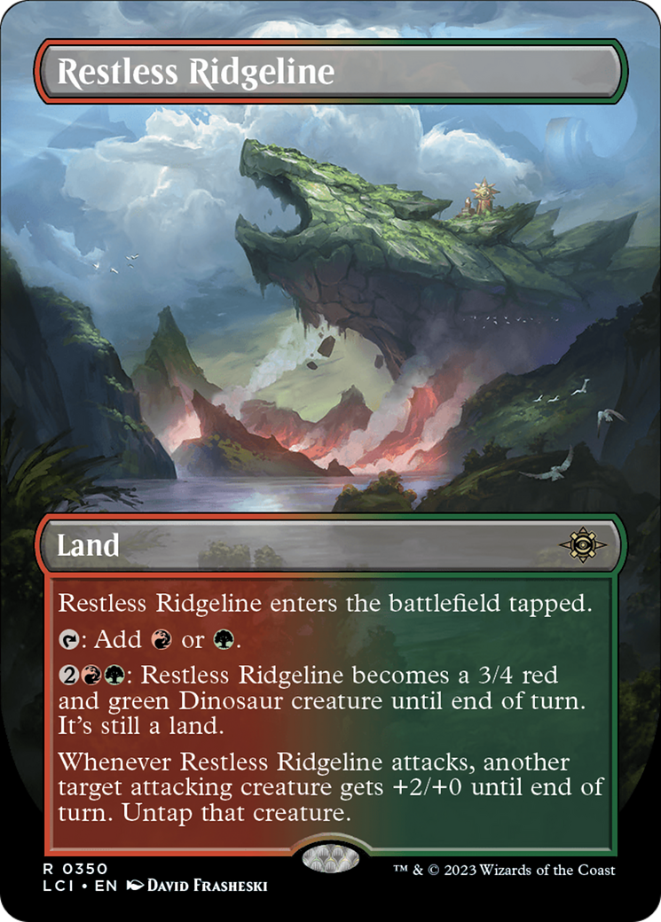 Restless Ridgeline (Borderless) [The Lost Caverns of Ixalan]-1