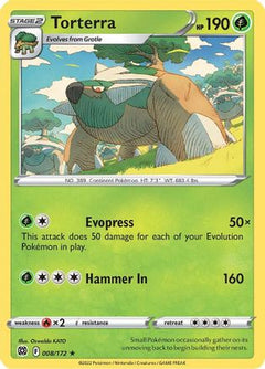 Torterra (008/172) [Sword & Shield: Brilliant Stars]-1
