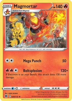 Magmortar (020/172) [Sword & Shield: Brilliant Stars]-1