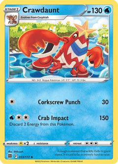 Crawdaunt (033/172) [Sword & Shield: Brilliant Stars]-1