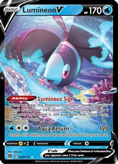 Lumineon V (040/172) [Sword & Shield: Brilliant Stars]-1