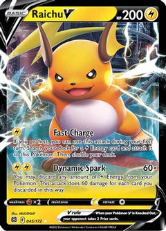 Raichu V (045/172) [Sword & Shield: Brilliant Stars]-1