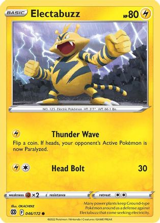 Electabuzz (046/172) [Sword & Shield: Brilliant Stars]-1