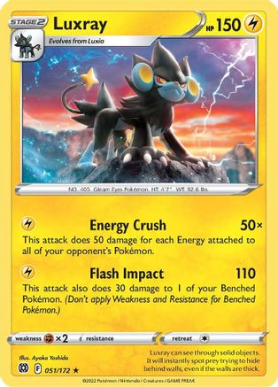 Luxray (051/172) [Sword & Shield: Brilliant Stars]-1