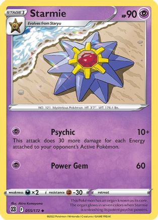 Starmie (055/172) [Sword & Shield: Brilliant Stars]-1