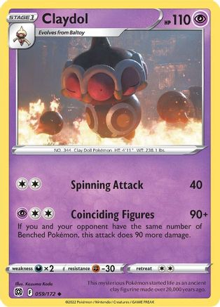 Claydol (059/172) [Sword & Shield: Brilliant Stars]-1