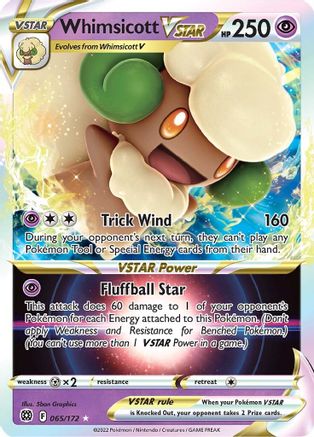 Whimsicott VSTAR (065/172) [Sword & Shield: Brilliant Stars]-1