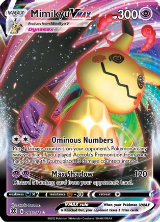 Mimikyu VMAX (069/172) [Sword & Shield: Brilliant Stars]-1
