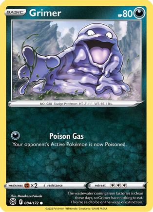 Grimer (084/172) [Sword & Shield: Brilliant Stars]-1