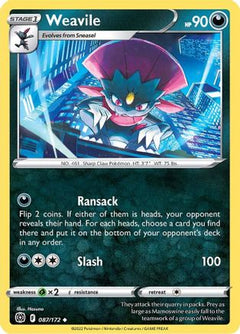 Weavile (087/172) [Sword & Shield: Brilliant Stars]-1
