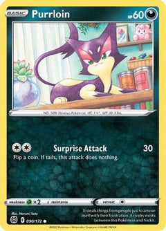 Purrloin (090/172) [Sword & Shield: Brilliant Stars]-1