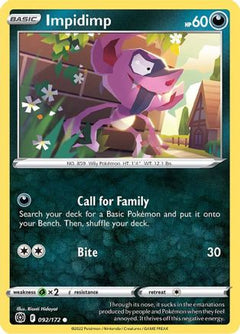 Impidimp (092/172) [Sword & Shield: Brilliant Stars]-1