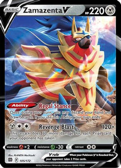 Zamazenta V (105/172) [Sword & Shield: Brilliant Stars]-1