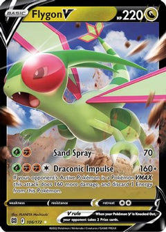 Flygon V (106/172) [Sword & Shield: Brilliant Stars]-1